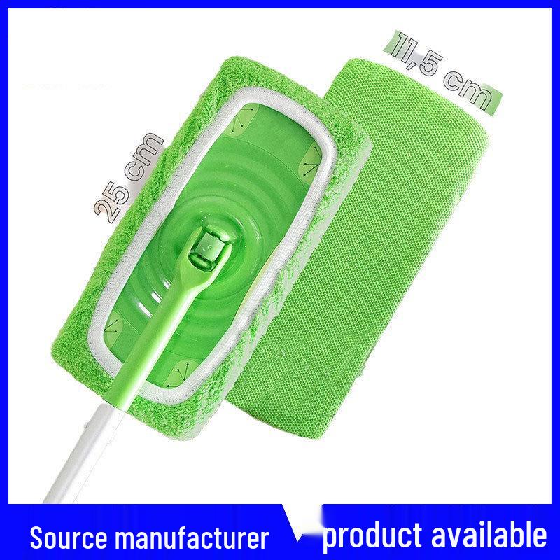 Swiffer-Compatible Washable Flat Mop Replacement Cloth