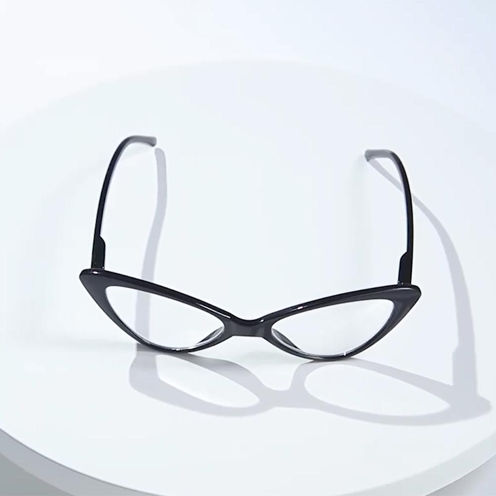 Fashion Cat Eyes Reading Glasses Ultralight Small Frame Clear Lens Presbyopic +1.0 to +3.0 for Women Men