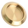 Invisible Door Handles Round Embedded Concealed Cabinet Handle Knobs Sliding Door Pull Stainless Steel  Pull Door Hardware