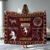 Torino Fc Print Flannel Blanket High Quality Warm Comfortable Cover for All Seasons Perfect for Gifts Home Decor