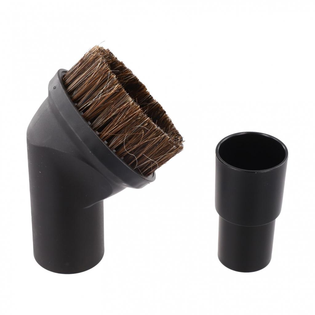 Captures Dust And Debris Horse Hair Brush Round Dusting Brush