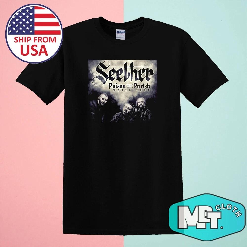 Seether Poison The Parish Men s Black Size S-5XL XL