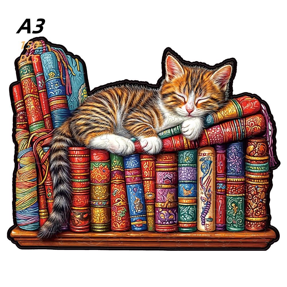 Jigsaw Puzzle Mysterious Animal Puzzles Dog Puzzles Present Designed for Adult Children Instructive Fabulous Present Interactive Games Wooden