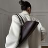 Baguette-Tasche Ruel Leder Französisch Retro Wursttasche Herbst und Winter Pendeln Wildleder Unterarmtasche Schulter-Tragetasche