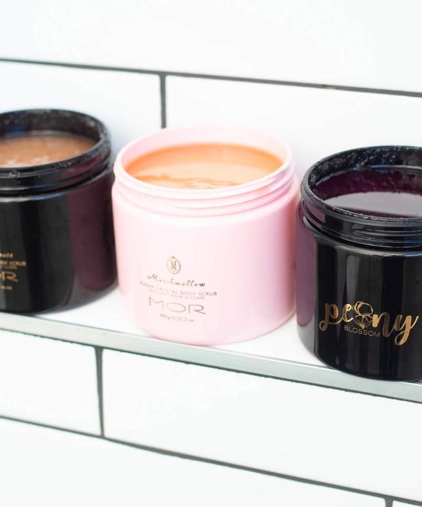 MOR Marshmallow Crystal Body Scrub 600g