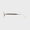 HUNTER_[WOMAN] Round Vintage Titanium Sunglasses - Orange HTB26