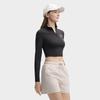 New FILA MILANO Italian Luxury Sports Collection Knitwear Women's Jet Black F11W435205FBK