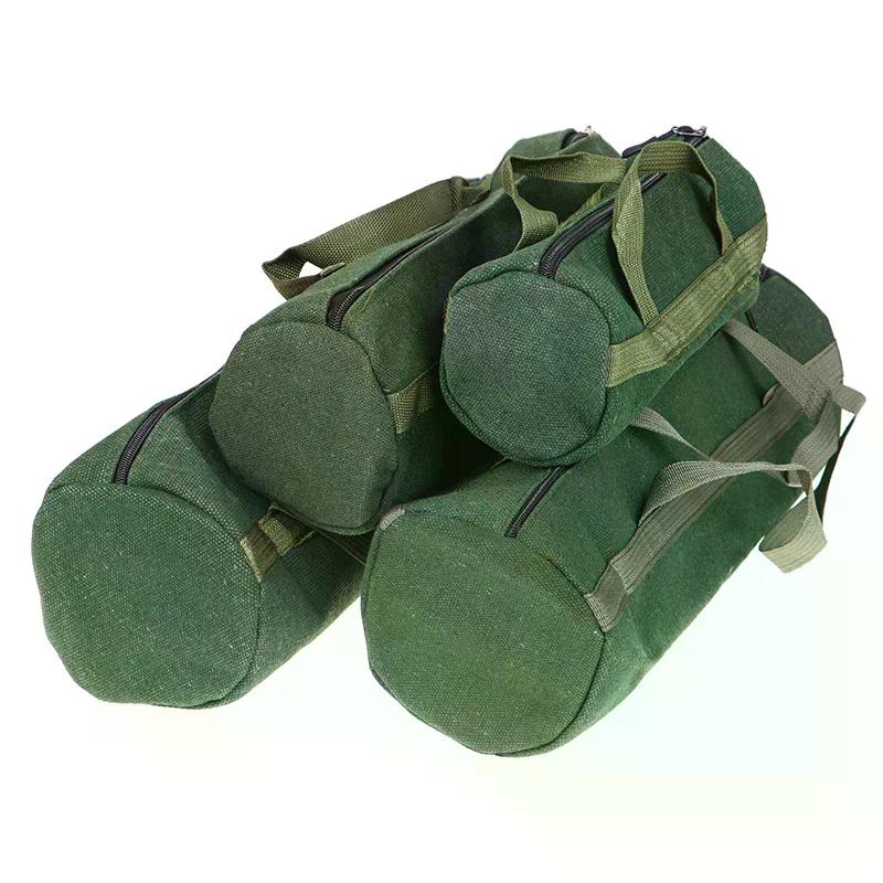 1Pcs Durable Thicker Canvas Tool Pouch for Electrical Tool Storage Organizer Bag