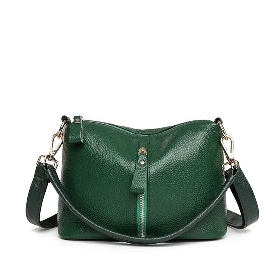 Borsa a Tote da Donna in Vera Pelle di Alta Qualità Lusso Morbida Pelle di Mucca Borse a Spalla Crossbody da Donna 2026 Fashi Borsa Messenger da Donna