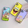 Cartoon SpongeBob Phone Case for Motorola Edge 60 60s 70 G86 G56 G54 E14 G04S G45 G54 G64 X30 X40 X50 S30 S50 Pro Power Tylus