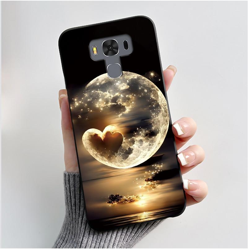 For ASUS Zenfone 3 Max ZC553KL X00DDB X00DDA X00DD Case Luxury Cute Love Rabbit Funny Black Soft TPU Silicone Matte Back Cover