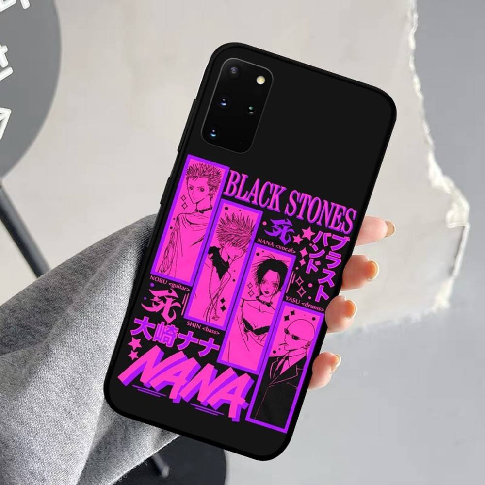 

Anime Cool Nana Osaki Line Plating Phone Case For Samsung S 24 Fe 25 Ultra Plus 20 Lite 21 30 22 23 24 22 Ultra 5G Fundas Samsung S20 Plus 5G