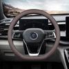 BYD Genuine Leather Steering Wheel Cover for Qin Plus/Pro, Dolphin, Han, F3, Yuan, Song Pro, Han EV, Song Max – Ultra-thin Design