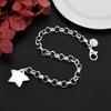 Fashion Designer 925 Silver Charm Star Bracelets for Women Luxury Party Wedding Jewelry Accessories Holiday Gifts