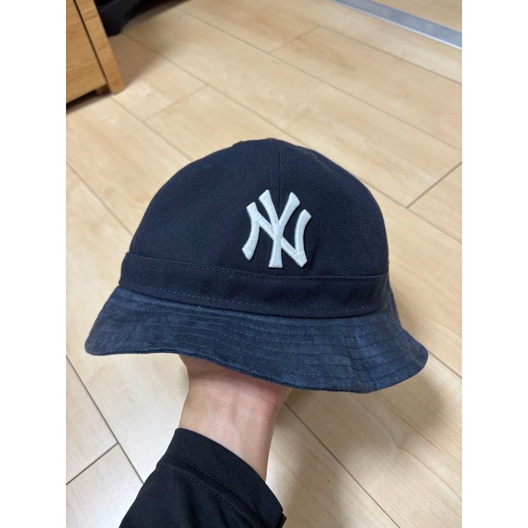 Used New York Yankees Bucket Hat Navy New Era beams