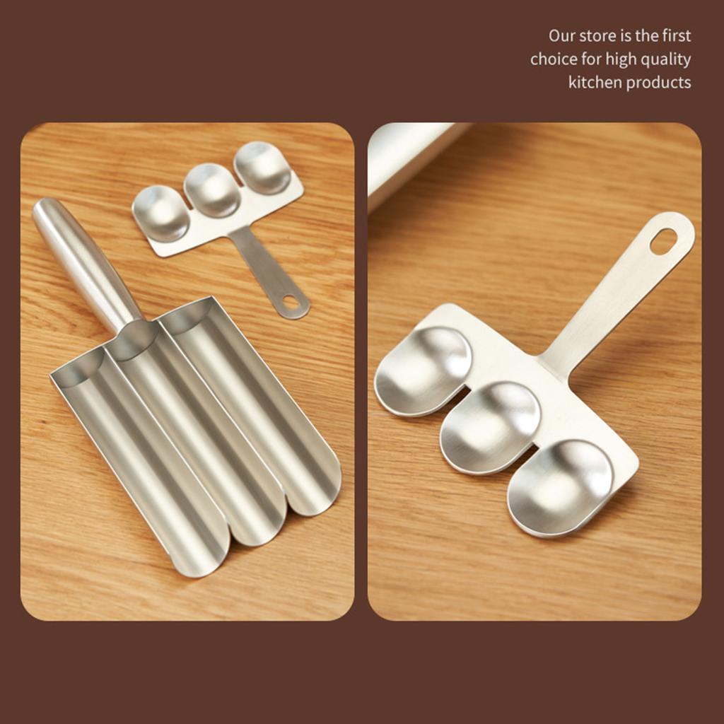 Versatile Kitchen Triple Meatball Maker Useful Meatball Maker Fish Balls Set Home DIY Cooking Tool Kitchen Accessories