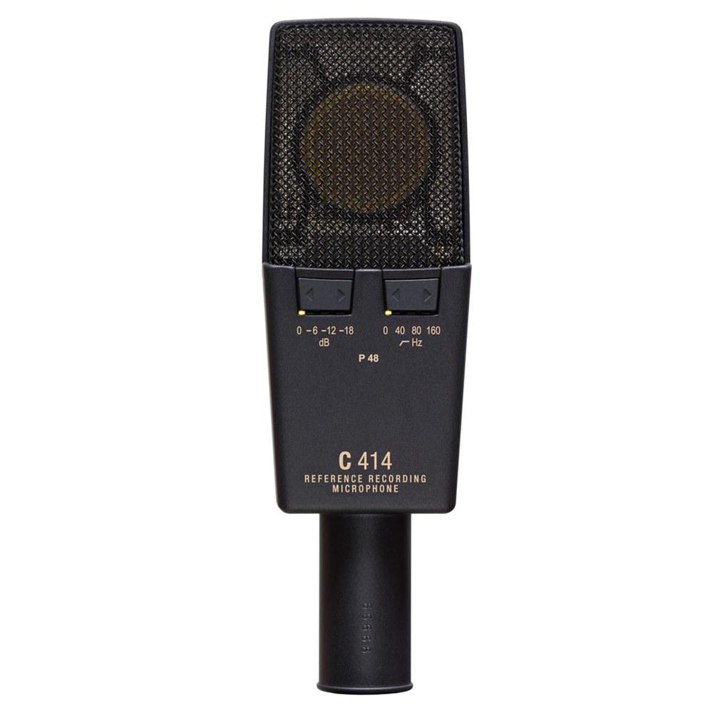 AKG C414 XLII-Y4 Condenser Microphone 9 Polar Patterns Japan Model 4-Year Warranty Vocal Recording ASMR YouTube Streaming