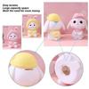 Decorative Rabbits Statue Saving Jar Money Management Holder for Children Teens Cartoon Animal Shatterproof Coin Banks