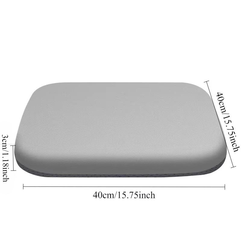 Cuscino Sedile in Schiuma Morbida Ultra Spesso, Pad per Sedia da Ufficio, Supporto per Sedile Auto, Sollievo dal Dolore Lombare, Comfort per Lunga Seduta