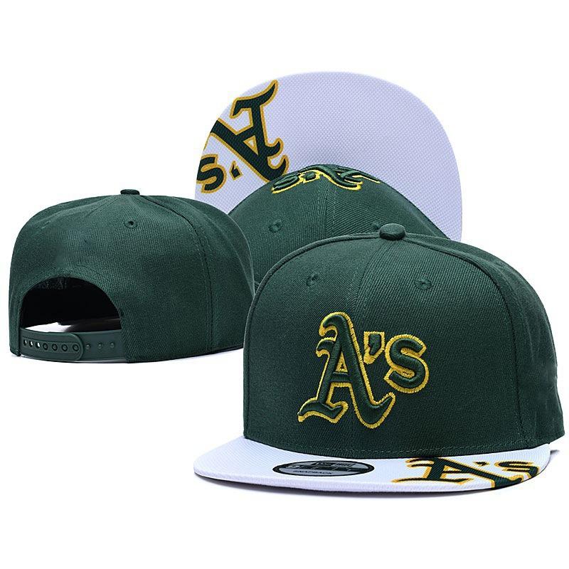 

Унісекс бейсболка Oakland Athletics Капелюх-козирок з вигнутим козирком для пари Літо Весна Осінь Зима Мода Вуличний Панк Adjustable