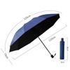 Extra-Large Umbrella for 3-5 People, Men's 70% Off Fold Manual Umbrella, Reinforced and Thickened Sunshade Umbrella, Sun Protection Umbrella