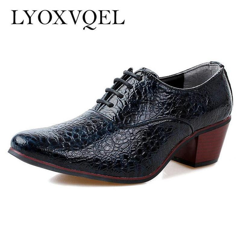 Men All Season Heels High Heel Pointed Toe Leather Fashion Comfortable Wear For Daily Use Durable Material With Good Quality