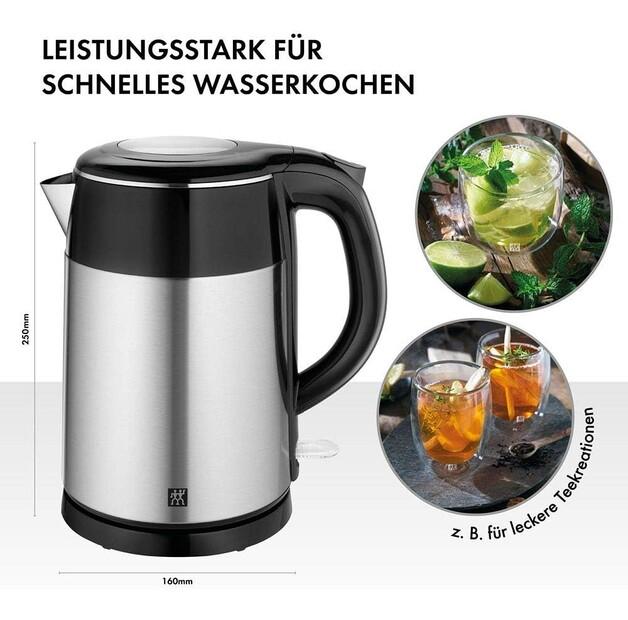Kettle Zwilling 1.25 L Stainless Steel/black (36420-012)