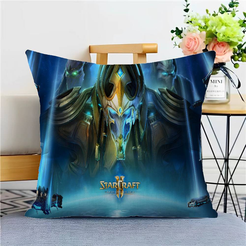 

Классическая игра S-StarCraft Наволочка Подушка для машины Диван Рождественский подарок 40x40см 45x45см 12x12Inch