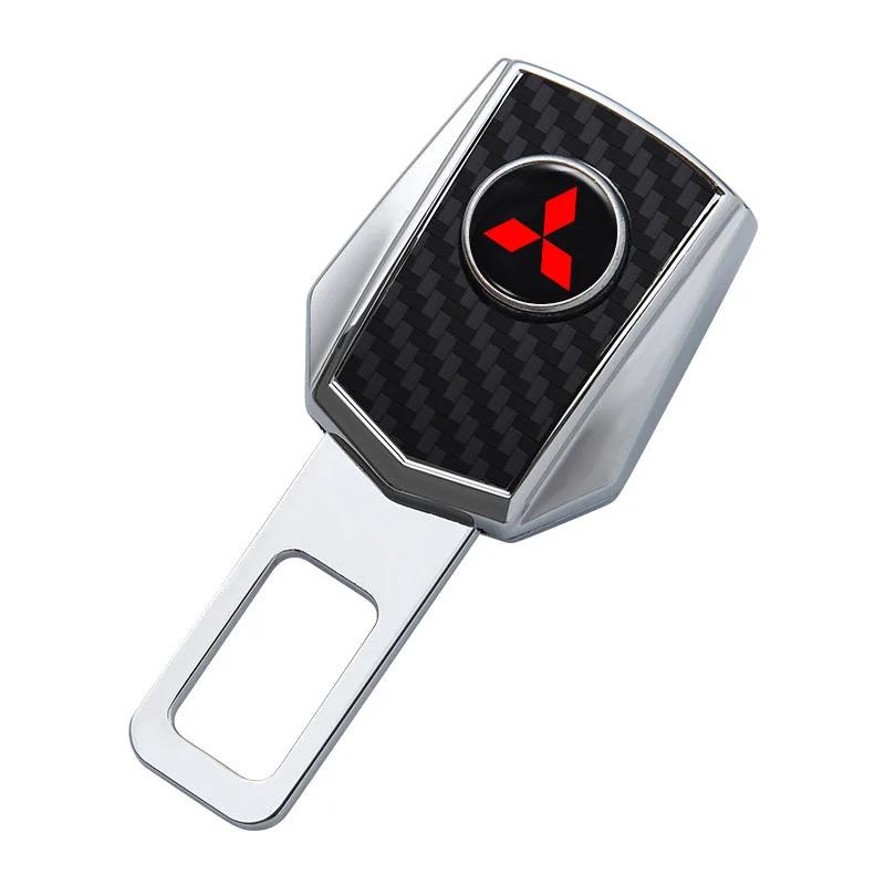 Heavy Duty Seatbelt Plug Adapter Car Interior Accessories for Mitsubishi Ralliart Lancer EX Triton Outlander ASX Pajero L200 EQ1 kyzm5