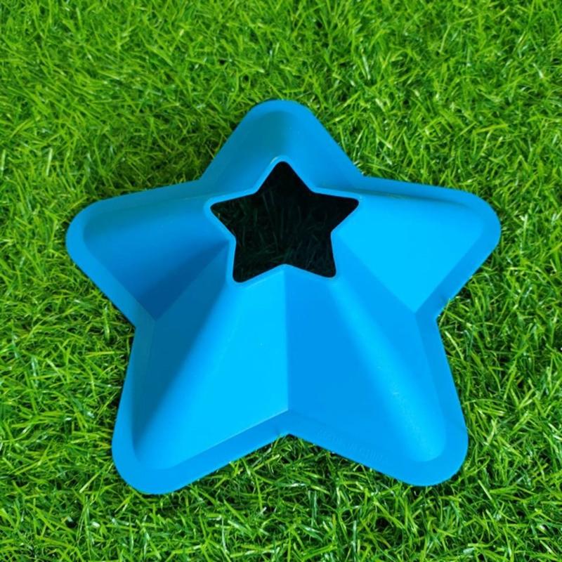 Athletic Training Cones With Star Base Durability Soccer Practice Discs Improve Feetwork Accuracy For Competitions
