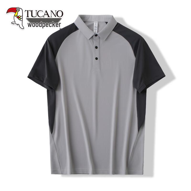 

TUCANO Men s Color-Block Raglan Polo Shirt XL