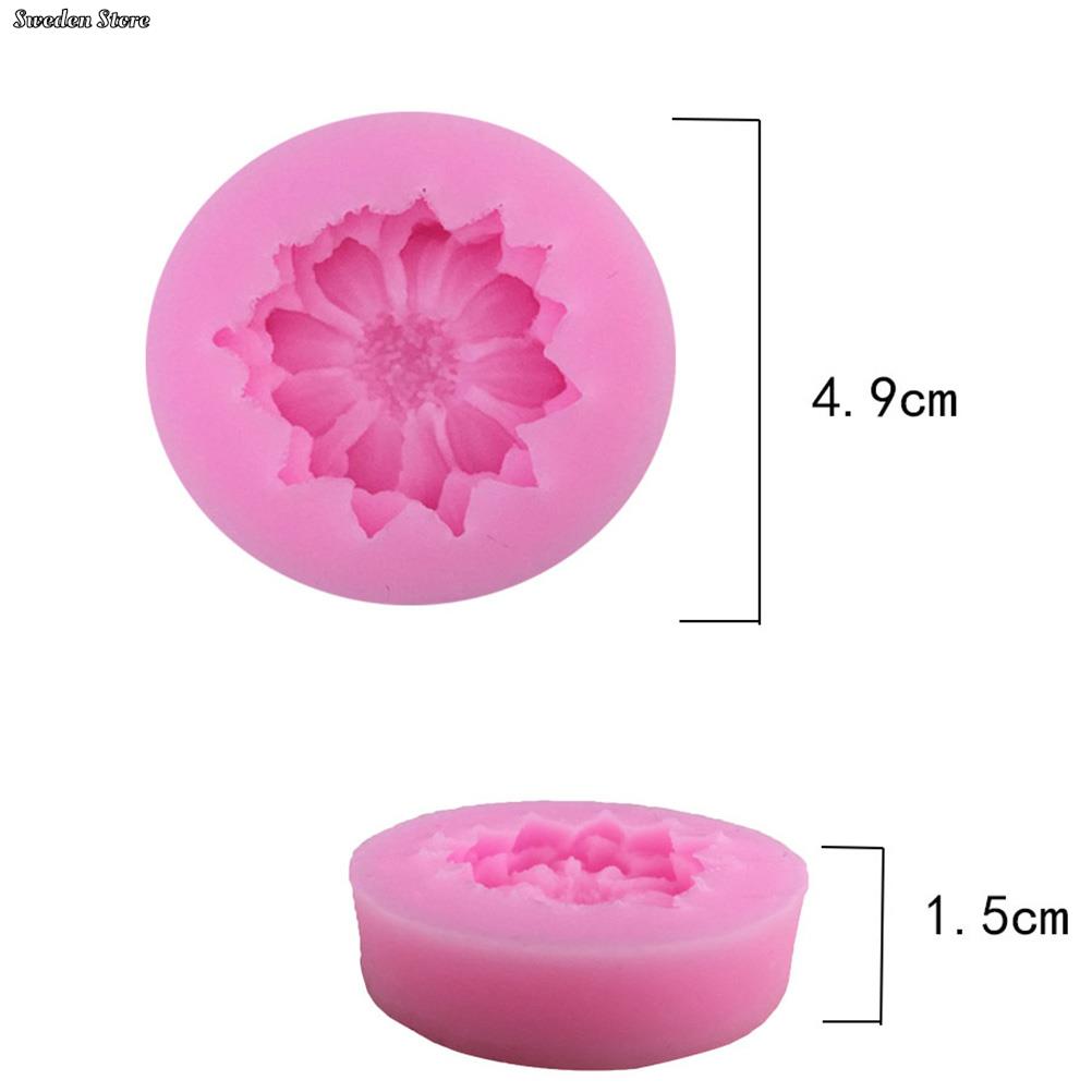 3D Macaron Shape DIY Soap Grade Silicone Chocolate Mold Fondant Candy Soap Polymer Clay Crafting Mould Decorating Baking Tool