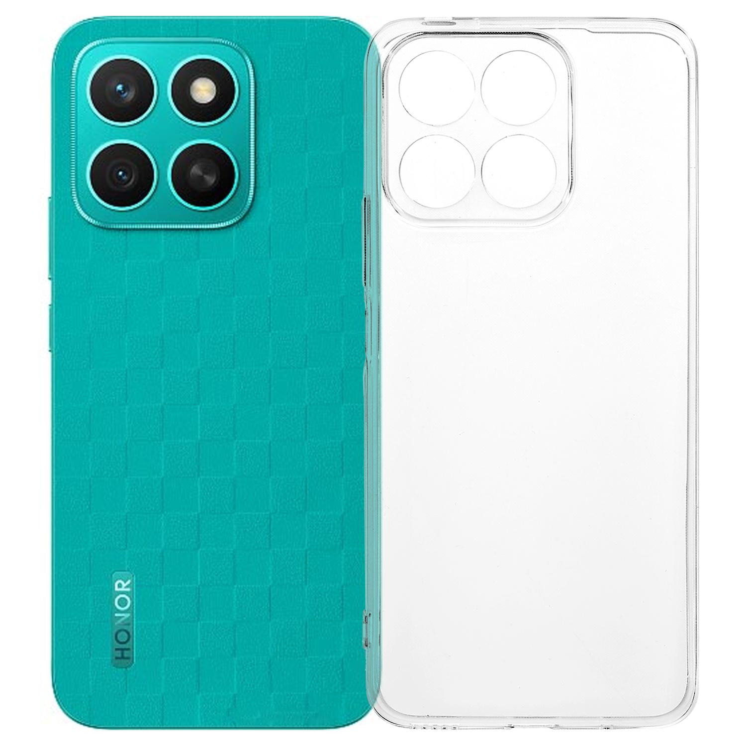 

Для Honor X8c 4G Задня кришка Ультратонка Гнучка TPU Прозорий Чохол для телефону Type A