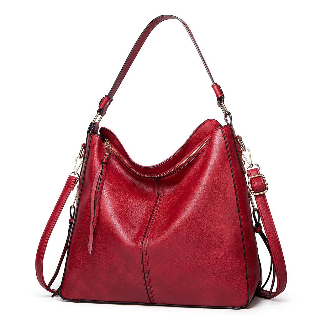 Shiling Women's PU Handbag: Autumn Collection Large Capacity Tote, Shoulder & Messenger Bag