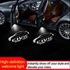 2PCS LED Car Logo Projector Lamp Door Shadow Light Decoration For Honda Civic Hybrid 2006-2025 Door Courtesy Lamps