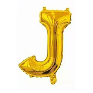 16 Inch Slim Gold Letter Aluminum Foil Balloon Bright Gold Wedding Decoration Film Balloon