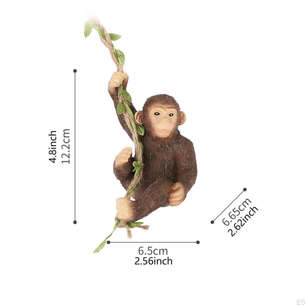 Garden Animal Hanging Decor Centerpiece Artwork Decorative, Collectible, Resin Ornament,