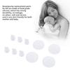 6pcs Duckbill Valves And 4pcs Membrane Prevents Backflow Washable Compatible Breastpumps Parts For M5