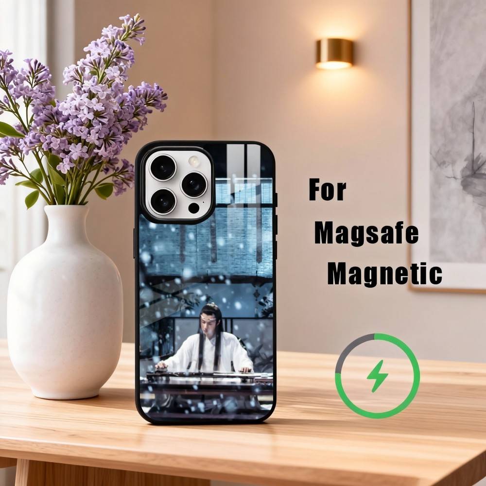 

W-Wang Yibo The U-Untamed Phone Case For iPhone17,16,15,14,13,12,11 Plus,Pro Max Magnetic For Magsafe Wireless Charging iPhone12PROMAX