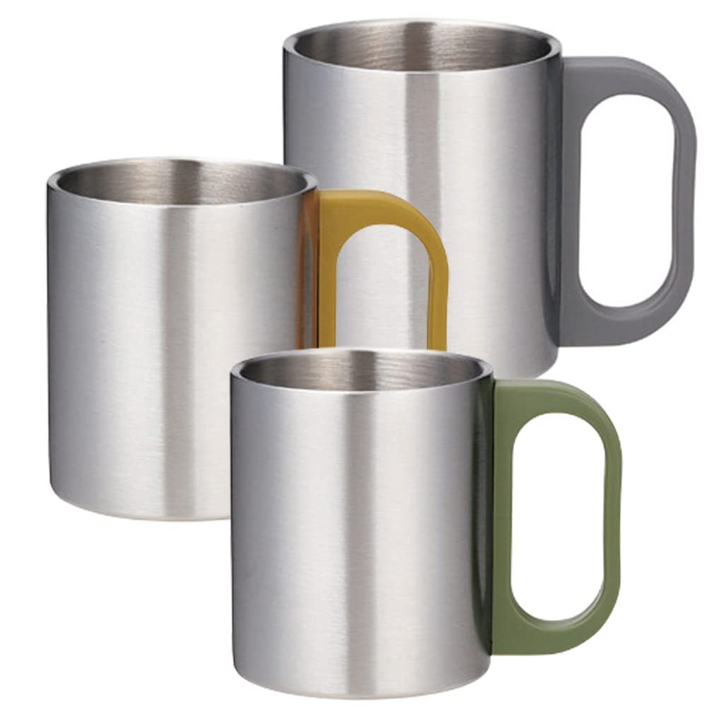 

220ml portable stainless steel mug set of 3