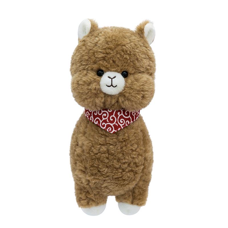 Cute Kawaii Baby Camel and Sheep Plush Toy - Fluffy Sleep Pillow for Girls