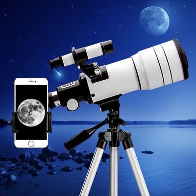 Profesjonalny teleskop astronomiczny do obserwacji gwiazd, księżyca i konstelacji - idealny dla entuzjastów kempingu na świeżym powietrzu i podróży