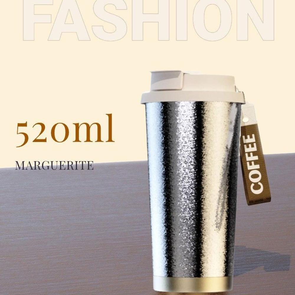 

Pure titanium vacuum cup, Travel car coffee cup, Office double drinking straw cup Business Gift Cup, Titanium water cup, 520ml 520ml