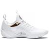 Li Ning Wade 808 2 Dynasty Résistantes à l'abrasion Basse Chaussures de Basketball Homme Blanc Or ABPS037-2