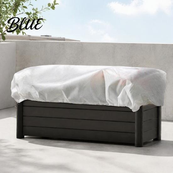 Thermal Non-woven Fabric for Potted Plants Plant Freeze Protection Cover Rectangular Frost Blanket with Drawstring Winter Covers Early Spring