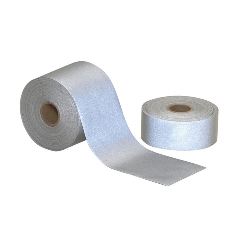 10M Reflective Fabric Tape High Visibilities Safety Strips for Night Use Polyester Materials