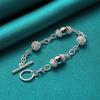 Charming Bead Bracelet Party Gift Silver Fashion Jewelry