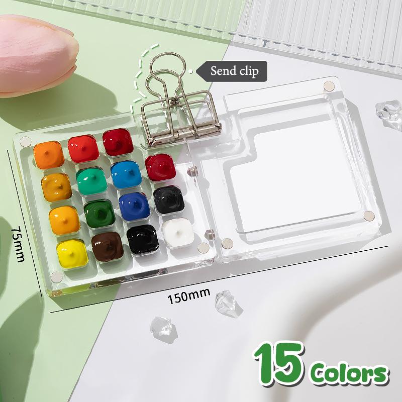 Travel Watercolour Paint Palette Set Mini Pocket Artist Watercolor Paint Palette Travel Sets For Painters Artists Students
