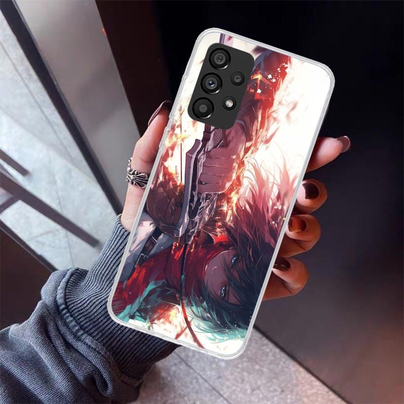 A-Attack On T-Titan Annie Mikasa Phone Case For Samsung Galaxy A17 A57 A37 A16 A26 A36 A56 A15 A25 A35 A55 A14 A13 A54 A53 A34 A