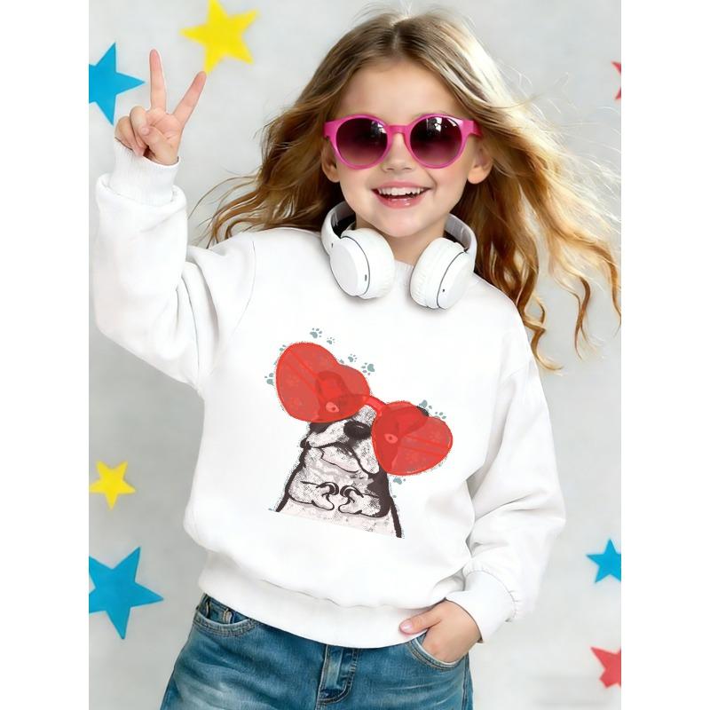 European sizes Cute Print Pattern 0-3 Years Old Kid Comfortable Spring Autumn Thin Round Neck Sweatshirt Suitable for Outdoor Wear